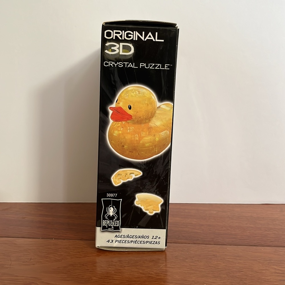 Bepuzzled Duck, Original 3D Crystal Puzzle Level 1-Complete - Picture 2 of 4